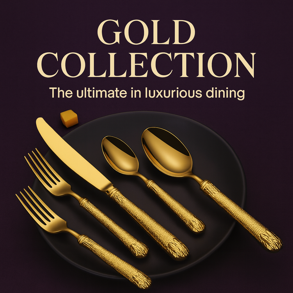 Gold Flatware