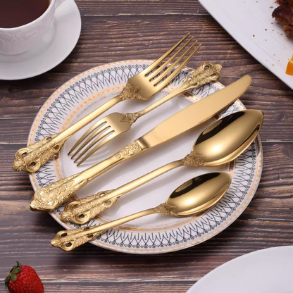 ELiTA Essentials Royal Flatware Set – 304(18/10) Stainless Steel