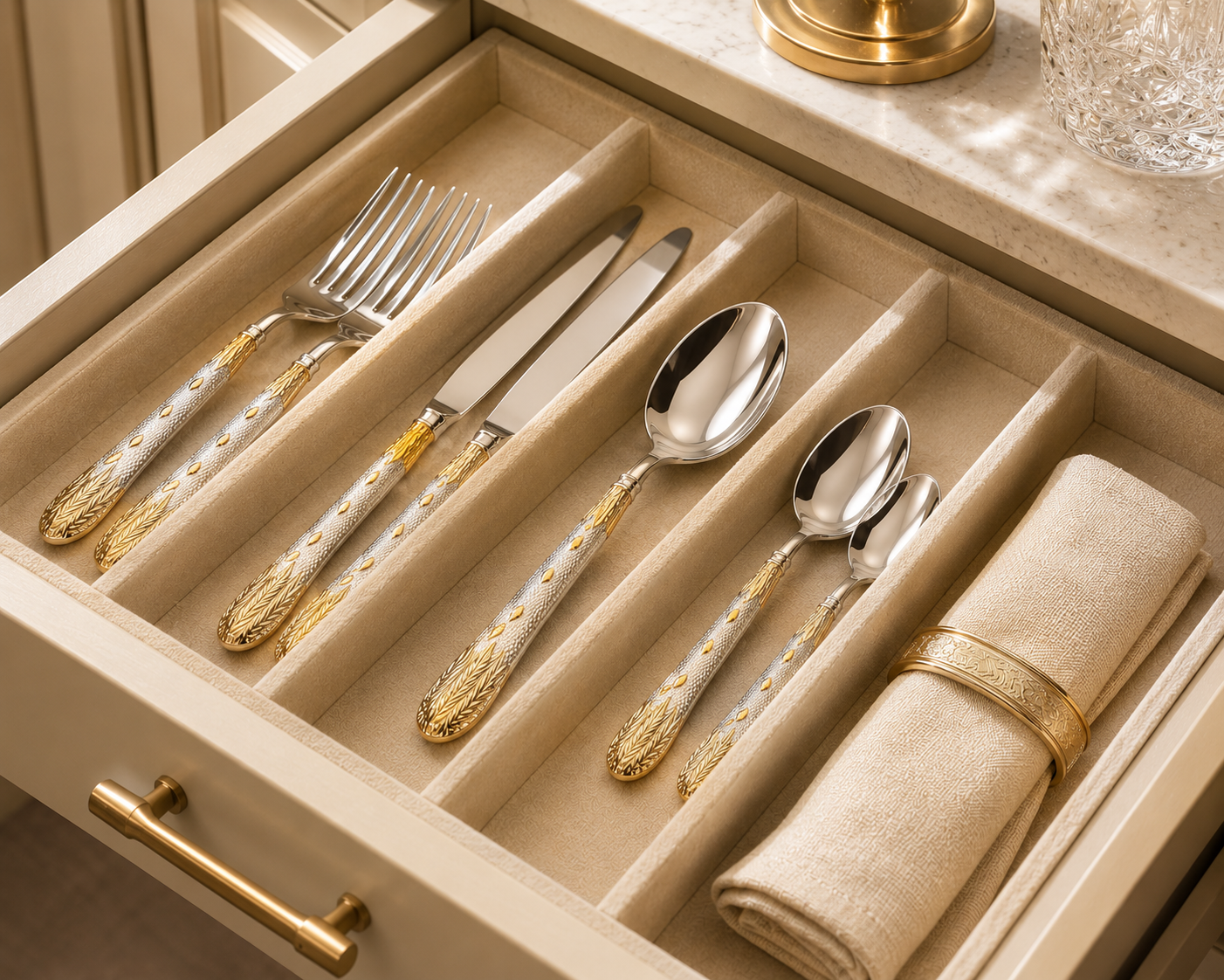 Proper storage and protection for ELiTA Essentials flatware
