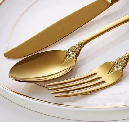 ELiTA Essentials Royal Flatware Set – 304(18/10) Stainless Steel