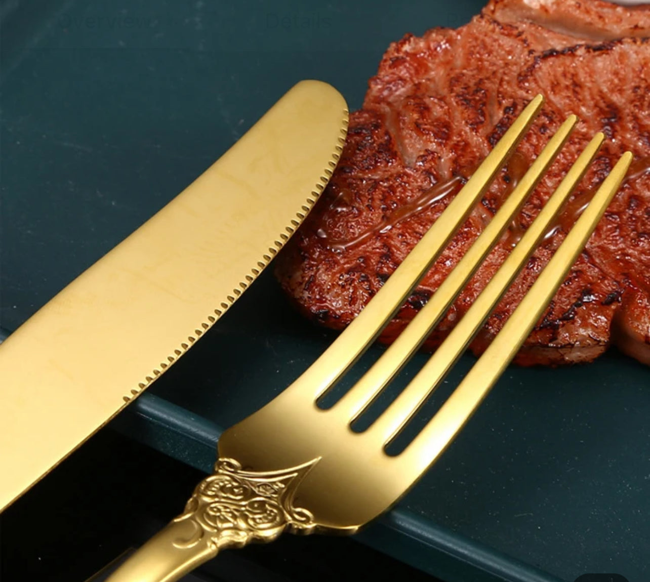 Royal Flatware Luxury Flatware Set | 304(18/10) Stainless Steel | Elegant Dining Collection