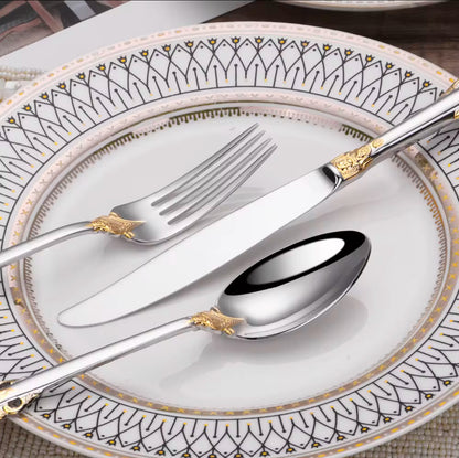 ELiTA Essentials Royal Flatware Set – 304(18/10) Stainless Steel