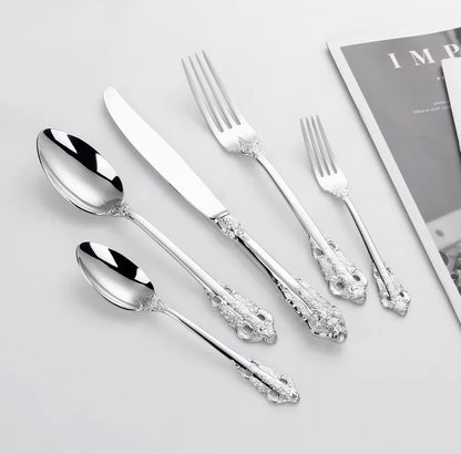 ELiTA Essentials Royal Flatware Set – 304(18/10) Stainless Steel