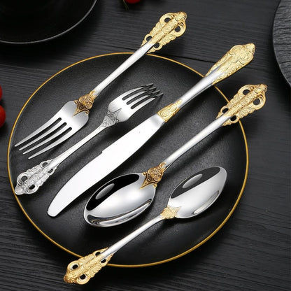 ELiTA Essentials Royal Flatware Set – 304(18/10) Stainless Steel